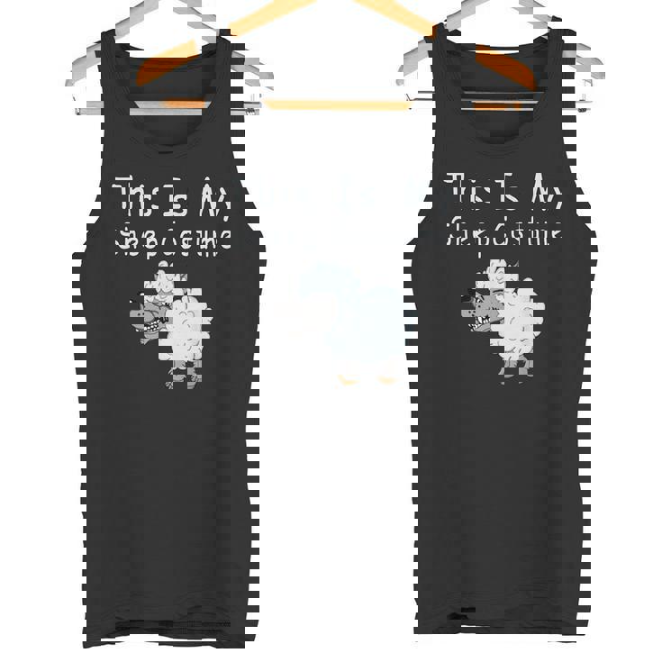 This Is Myheep Costume 羊の皮を被った狼 面白い羊 タンクトップ