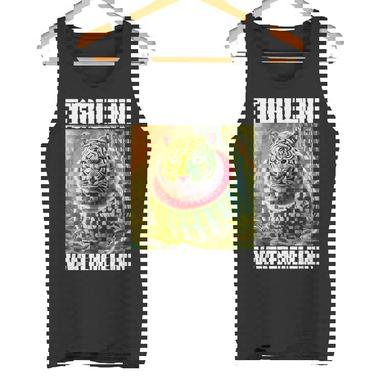 Tigrullini Watermellini イタリアンブレインロットミーム タンクトップ