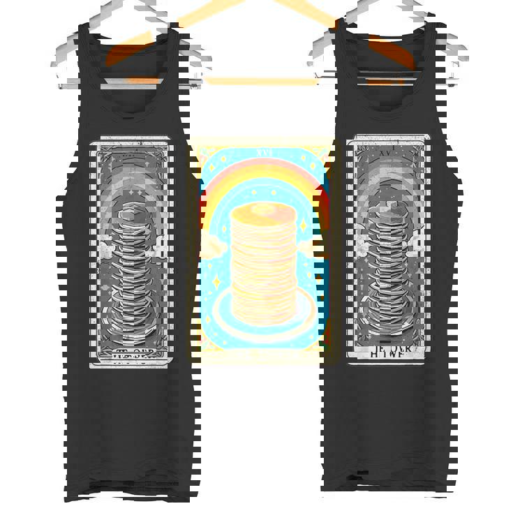 The Tower タロットカード パンケーキタワー 朝食愛好家 タンクトップ