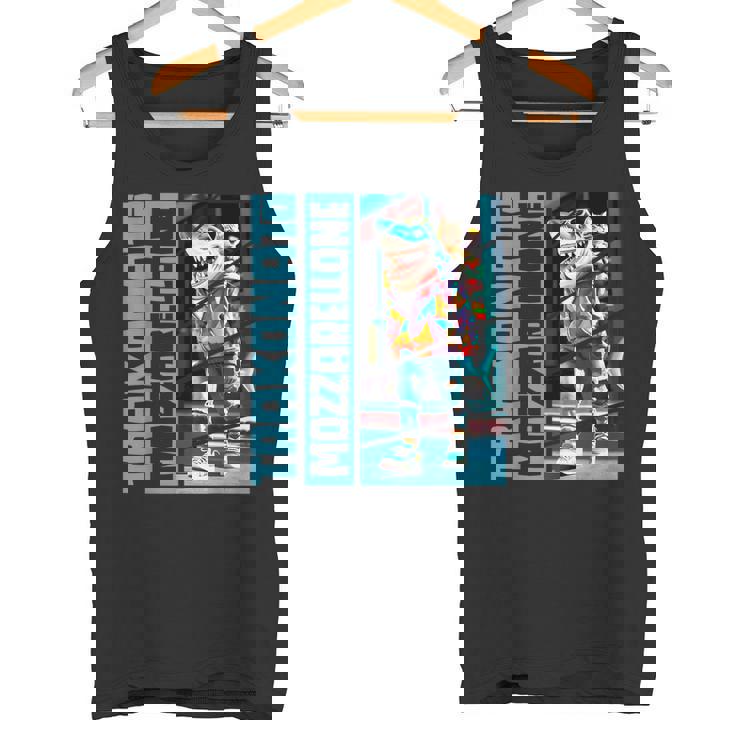 Trakonato Mozzarellone ブレインレッドトララサメ 面白い タンクトップ