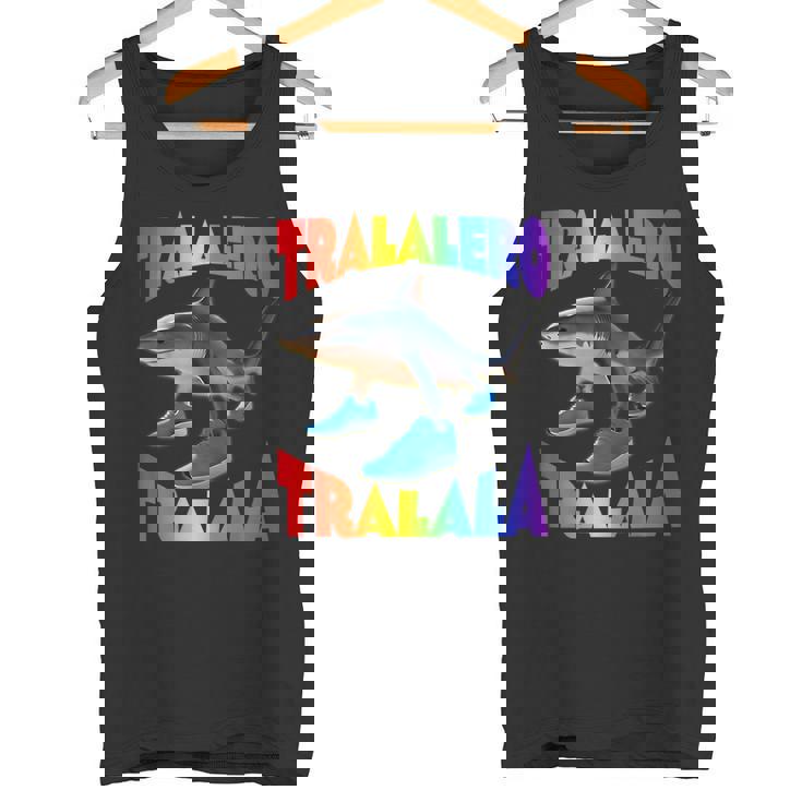 Tralalero Tralala イタリアンブレインロットミーム タンクトップ