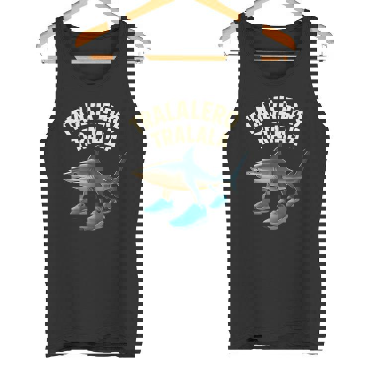 Tralalero Tralala イタリアンブレインロットミーム タンクトップ