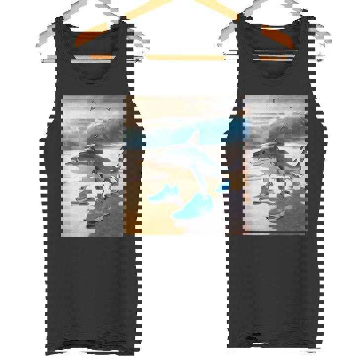 Tralalero Tralala ファニージェネレーションアルファシャークミーム タンクトップ