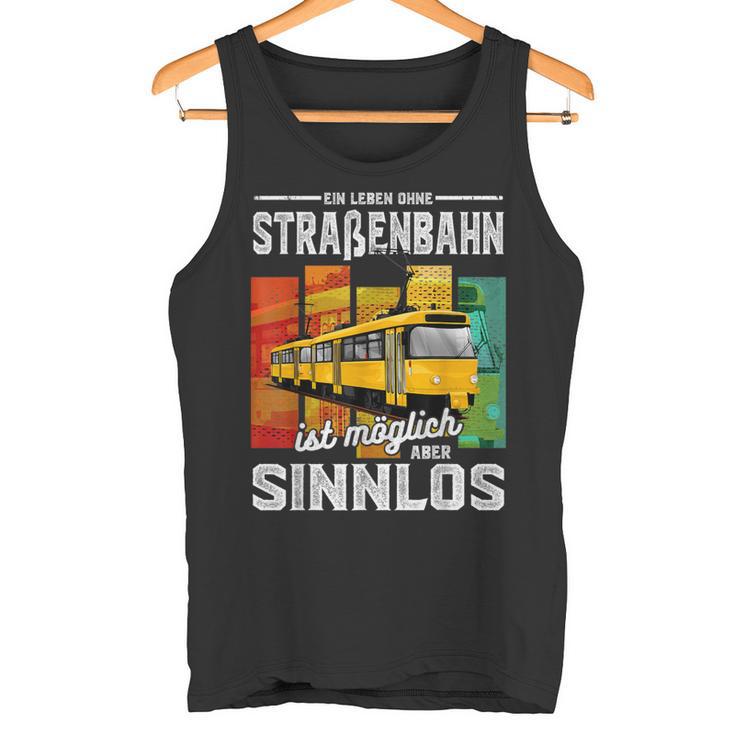 Tranvía T4d Modelo Conductor De Tranvía Camiseta sin mangas