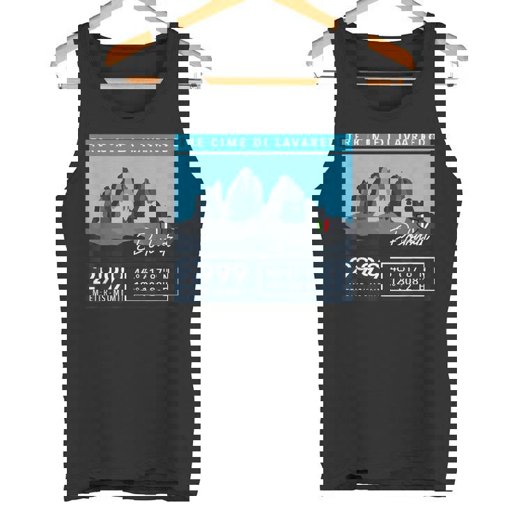 Tres Dolomitas De Peltre Tre Cime Di Lavaredoenderismo De Montaña Camiseta sin mangas