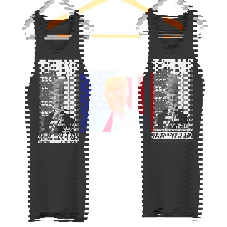 Trump The Best Is Yet To Come アメリカの国旗 ドナルド・トランプ タンクトップ