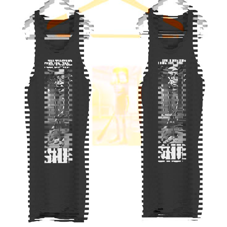 Tung Tung Tungahur Italian Brainrot Meme タンクトップ