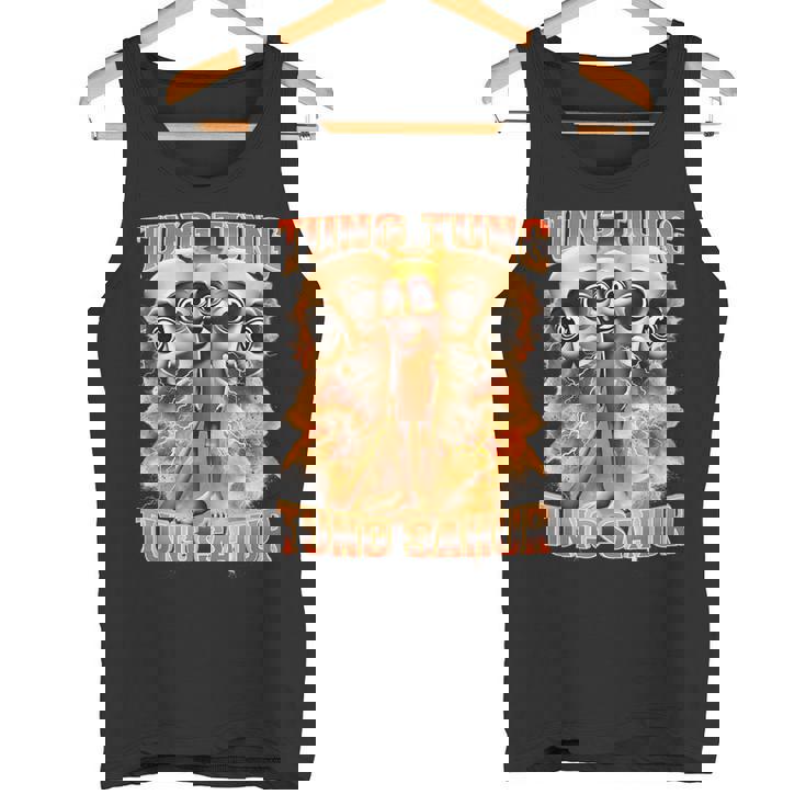 Tung Tung Tungahur イタリアのブレインロット、面白い野球バット タンクトップ