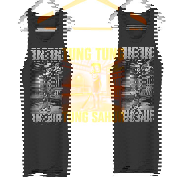 Tung Tung Tungahur Meme Brainrot タンクトップ