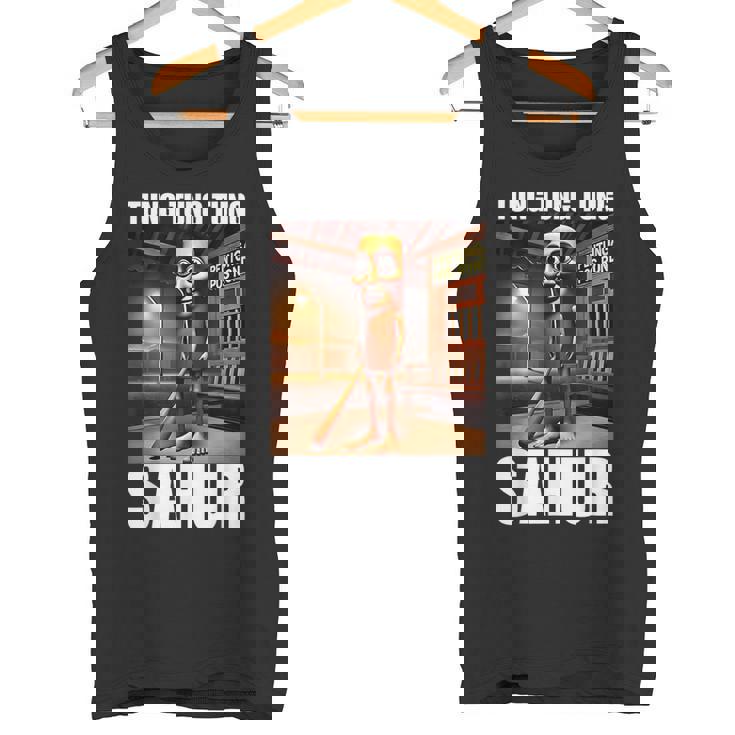 Tung Tung Tungahur-イタリアのブレインロットミーム タンクトップ