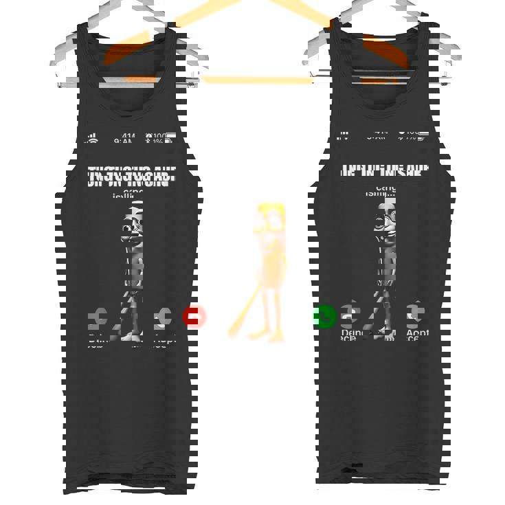 Tung Tung Tungahur-イタリアのブレインロットミーム タンクトップ