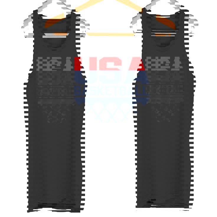 Usaチームスポーツバスケットボール タンクトップ