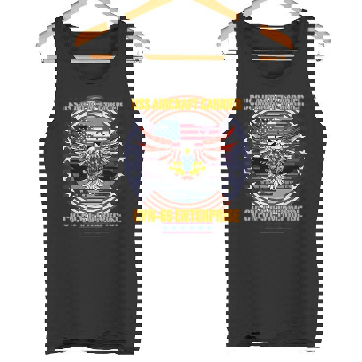 Uss Cvn-65 エンタープライズ、飛行機、航空 タンクトップ