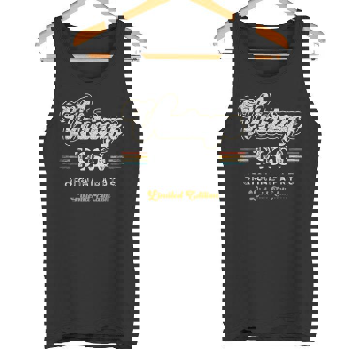 Vintage 1960 Piezas Originales 65 Cumpleaños Camiseta sin mangas