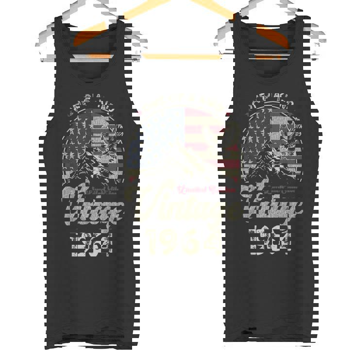 Vintage 1964 愛国的なイーグル、61歳の誕生日、アメリカ国旗 タンクトップ