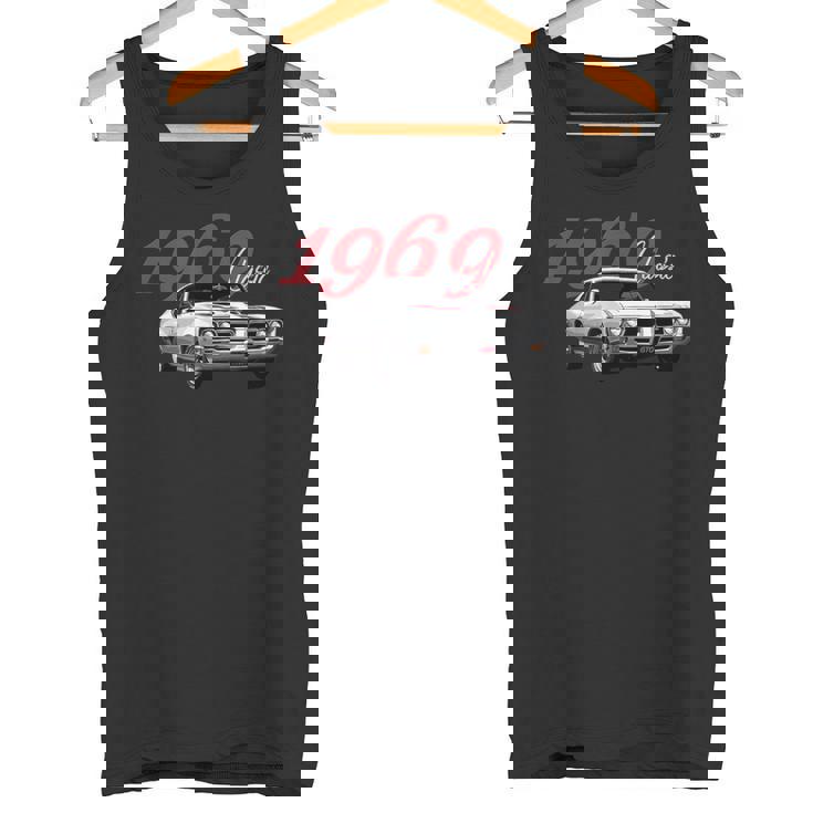 Vintage 1969 Gto、アメリカのマッスルカー、クラシックホットロッド タンクトップ