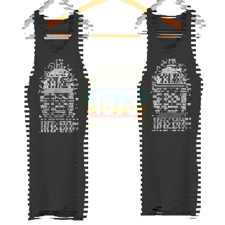 Vintage 1973 Limited Edition Legendary Awesome Epic 1973 タンクトップ