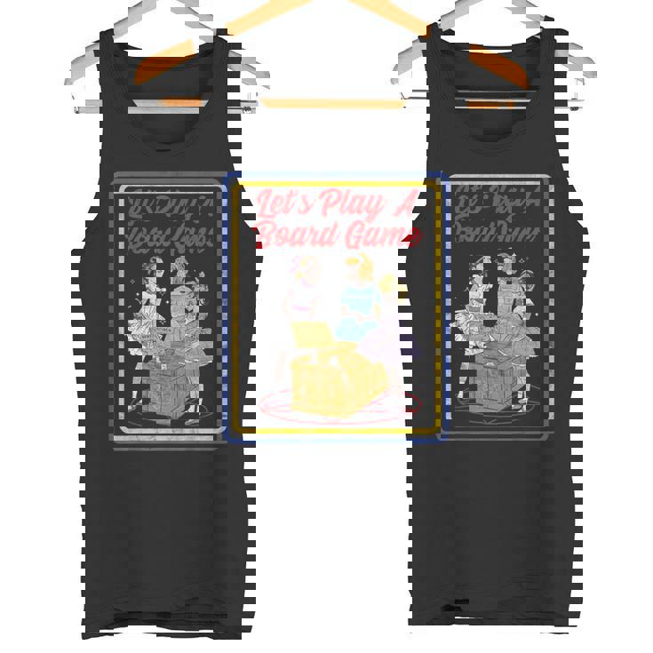 Vintage Horror Board Gameintage Child Game Horror タンクトップ