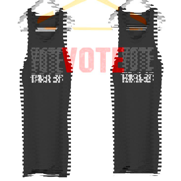 Vote Them All Out 投票 タンクトップ