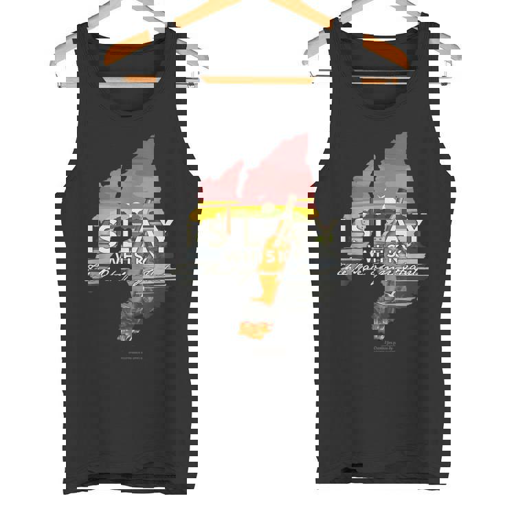 Whisky アイラ島のシングルモルトウイスキー タンクトップ