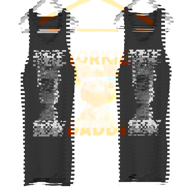 Yorkie Daddyヨーキー パパ 父の日 お父さん スウィート・ヨークシャー・テリア タンクトップ