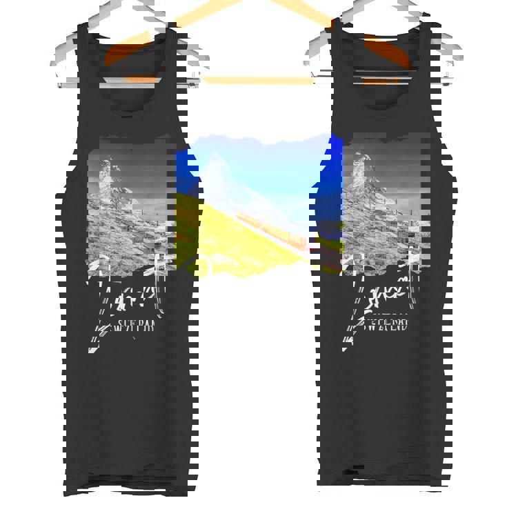 Zermatt お土産 マッターホルン ツェルマット タンクトップ