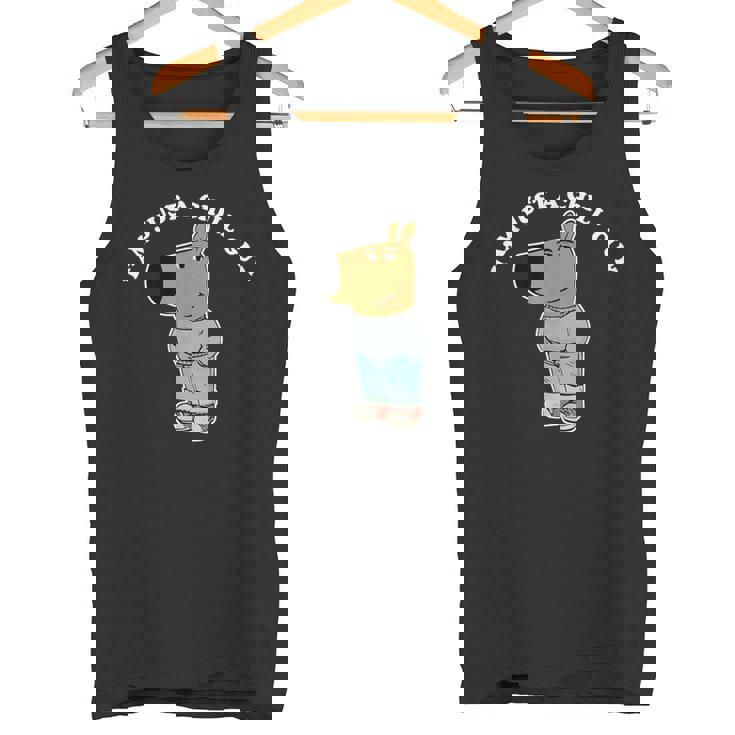 「I'm Just A Chill Guy」ファニーミーム タンクトップ