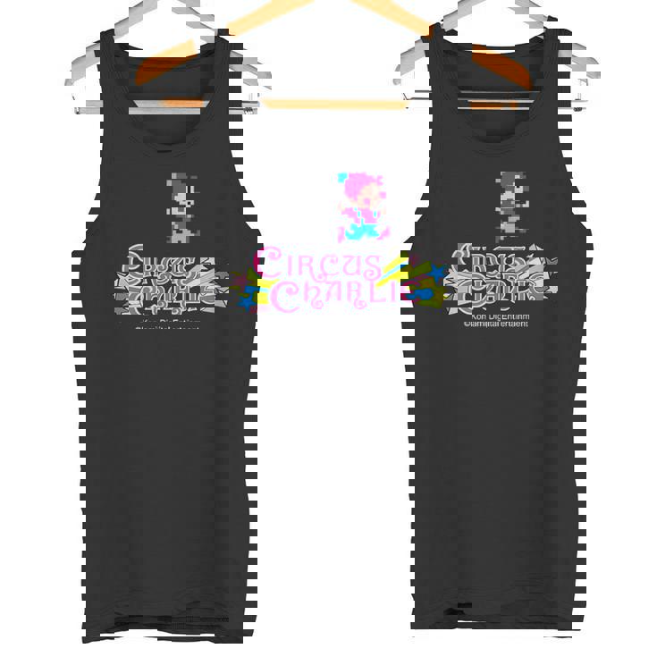 「サーカスチャーリー」ロゴ&キャラクター タンクトップ