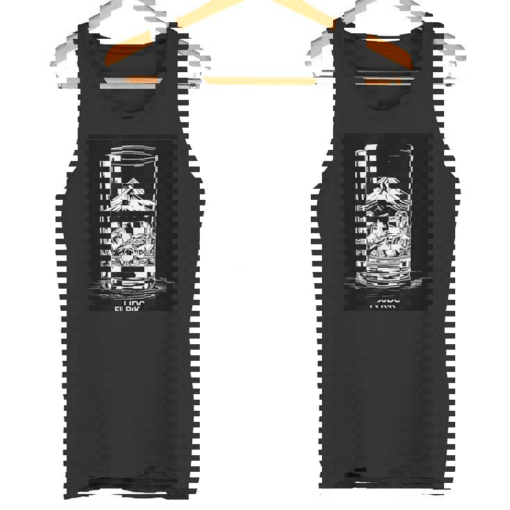 「フジドリンクロック」Fuji Rock ドリンク タンクトップ