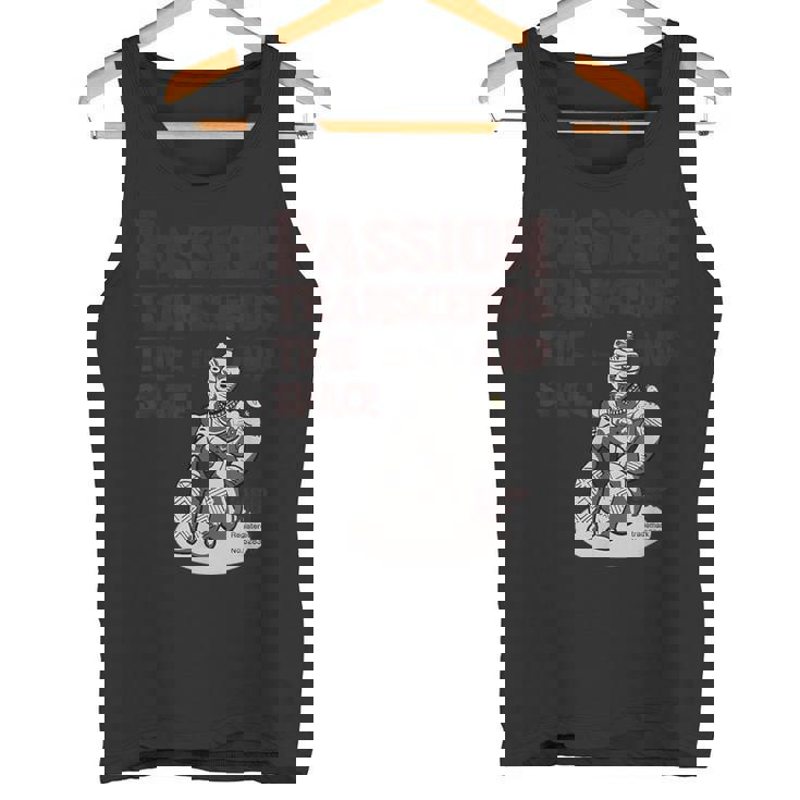 「情熱は時空を超える」 合掌土偶 祈る土偶 縄文 土偶 青森県八戸市 国宝 考古学 はにわ シュール タンクトップ