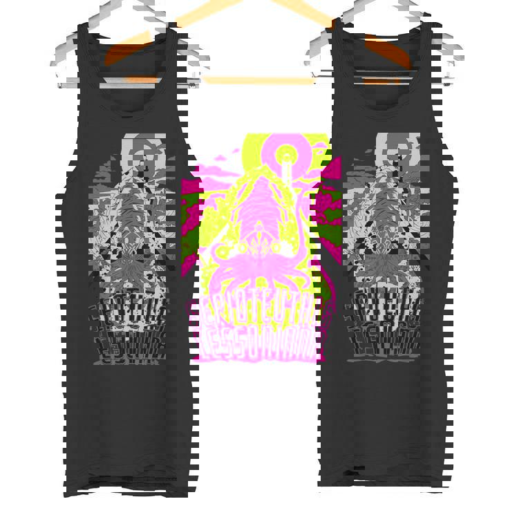 【アオリイカ】 海釣り イカ釣り ユニークイラスト アウトドア 【Sepioteuthis Lessoniana】 タンクトップ