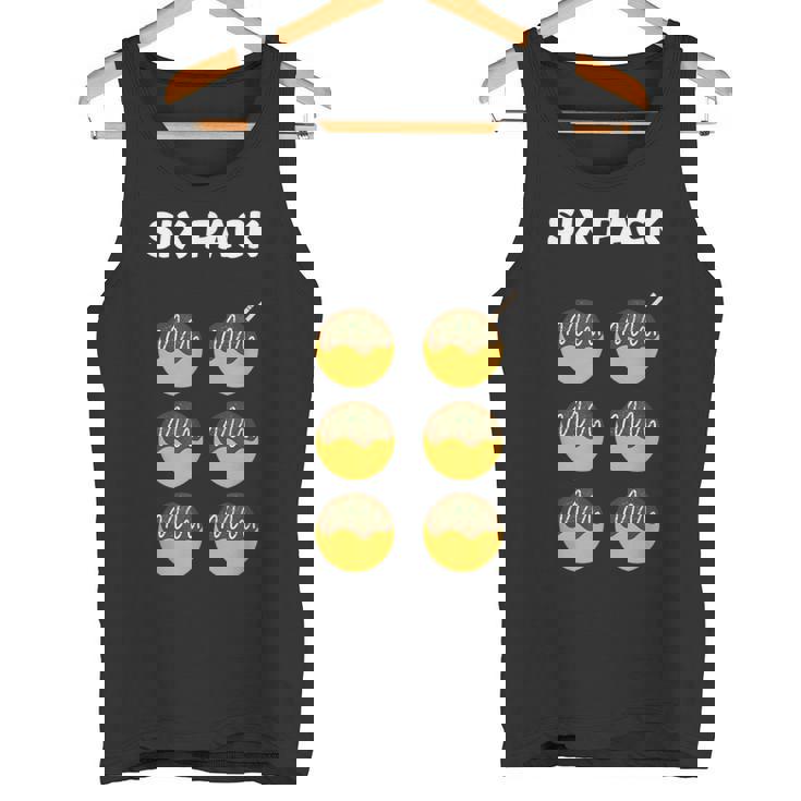 【シックスパック】腹筋 たこ焼き 面白い ジム用 トレーニングウェア ギャグ ウケ狙い 贈り物 ギフト タンクトップ