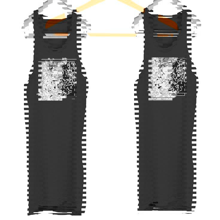 【大神ミオ】『ヤマト神想怪異譚』漫画コマtシャツ（本人セレクト 日本語） タンクトップ