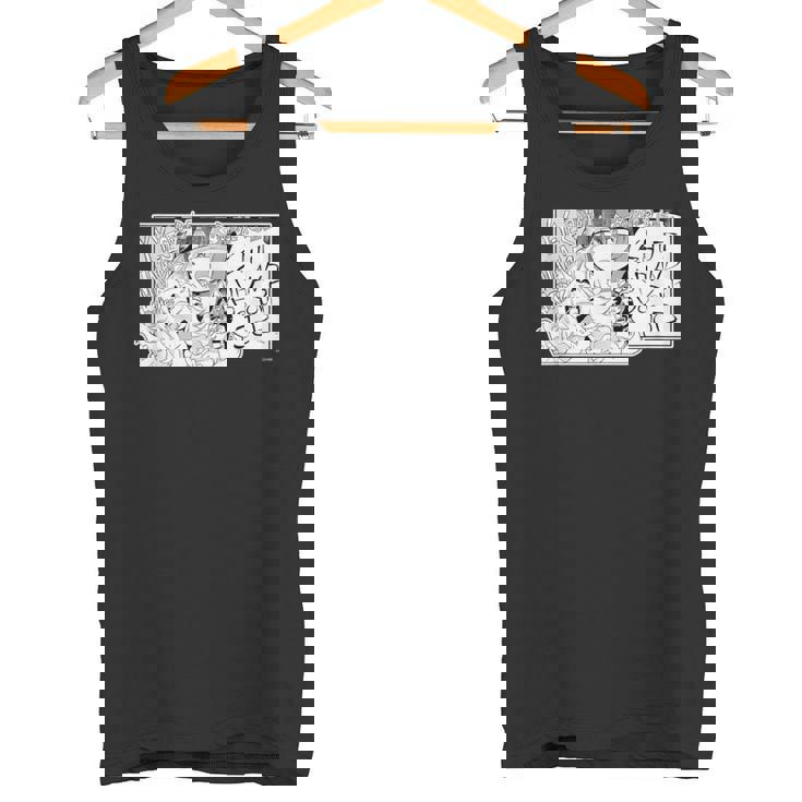 【大神ミオ】『ヤマト神想怪異譚』漫画コマtシャツ（本人セレクト 英語） タンクトップ