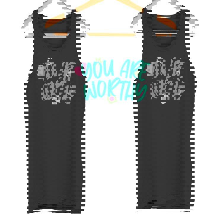 あなたはふさわしい タンクトップ