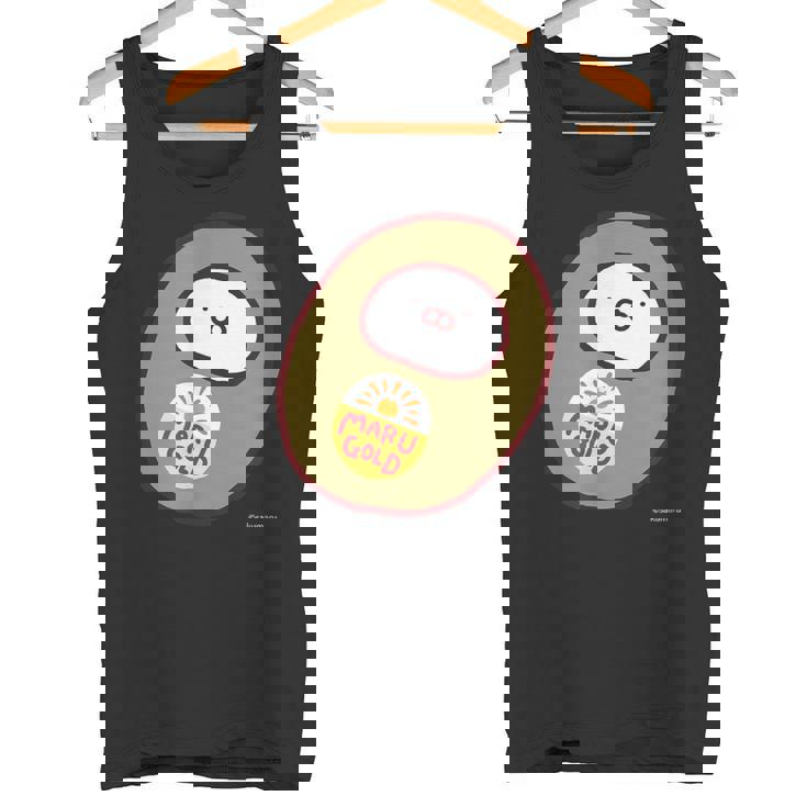 うさまる キウイまる ダークカラー タンクトップ