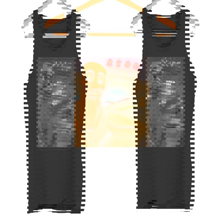 おもしろい Tung Tung Tungahur Tralero Tralalaelfie Brainrot タンクトップ