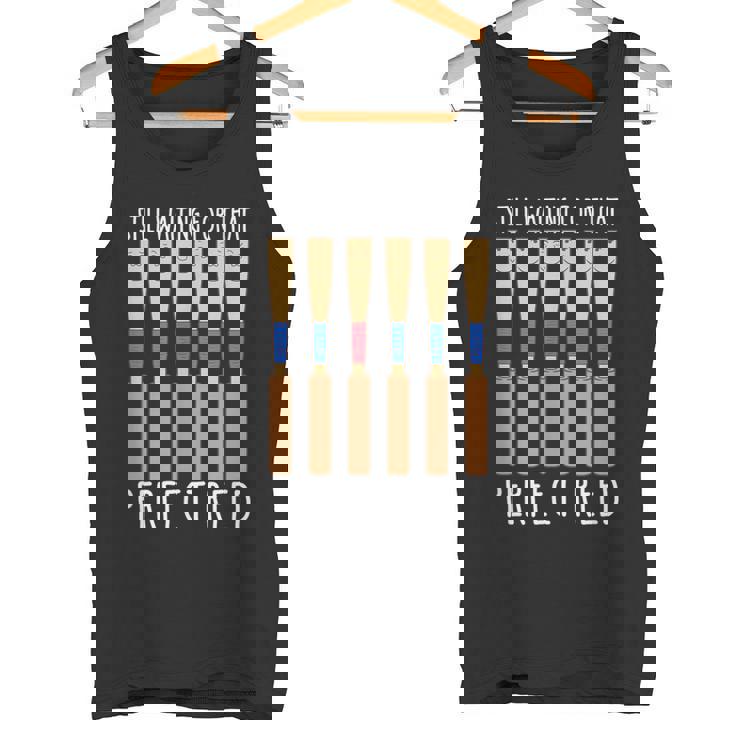 おもしろオーボイスト音楽オーケストラ 駄洒落楽器 オーボエリード タンクトップ