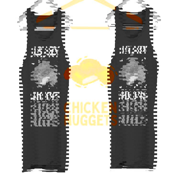 おもしろチキンナゲット メンズ ボーイズ キッズ チキンナゲット愛好家向け タンクトップ
