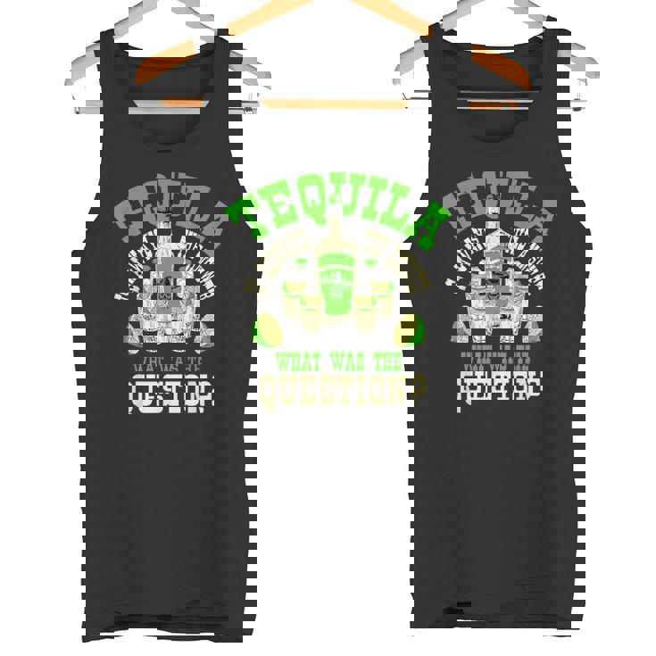 おもしろテキーラ飲んでるテキーラはいつも答えの贈り物 タンクトップ