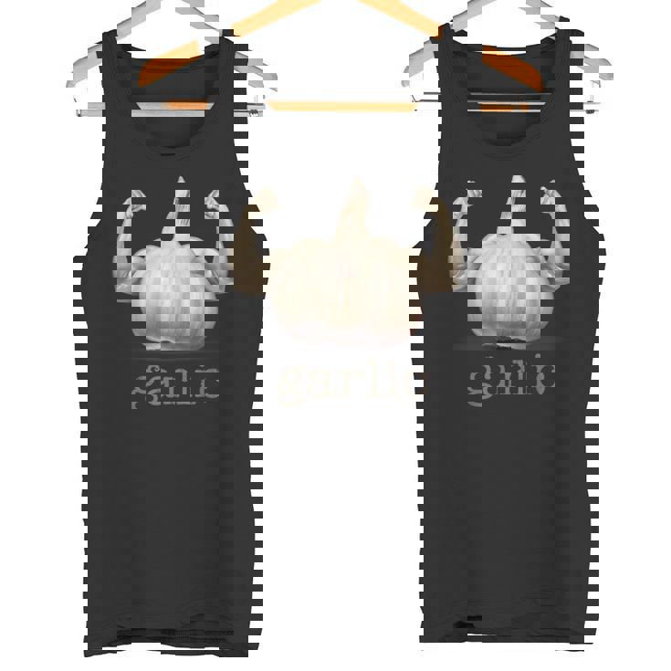 おもしろニンニクデザイン タンクトップ