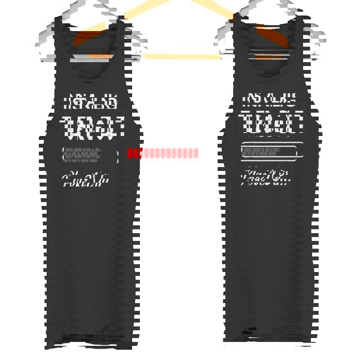 おもしろバレエレッスン設置 ターンアウトクラス かわいい タンクトップ