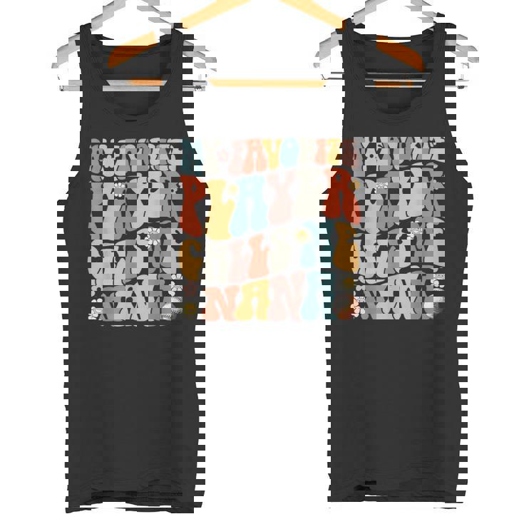 お気に入りの野球選手が私をナナと呼ぶ母の日。 タンクトップ