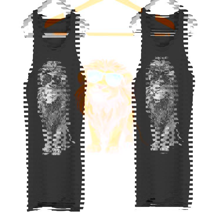 かわいい ライオン キッズ レディース メンズ タンクトップ