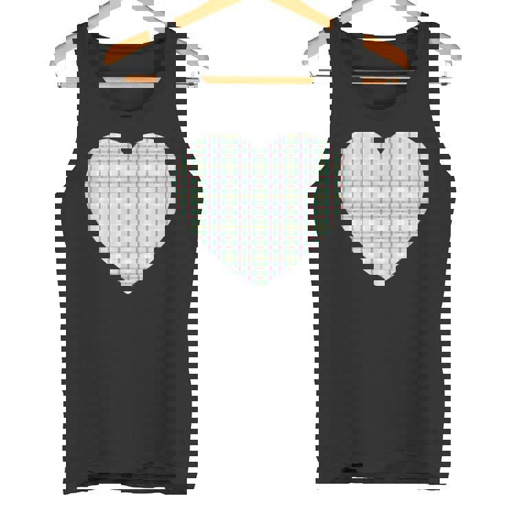 かわいい レトロ チェック柄 ギンガム柄 ミニマリスト タンクトップ