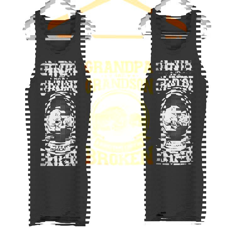 かわいいおじいちゃん 孫 おじいちゃんと孫 タンクトップ