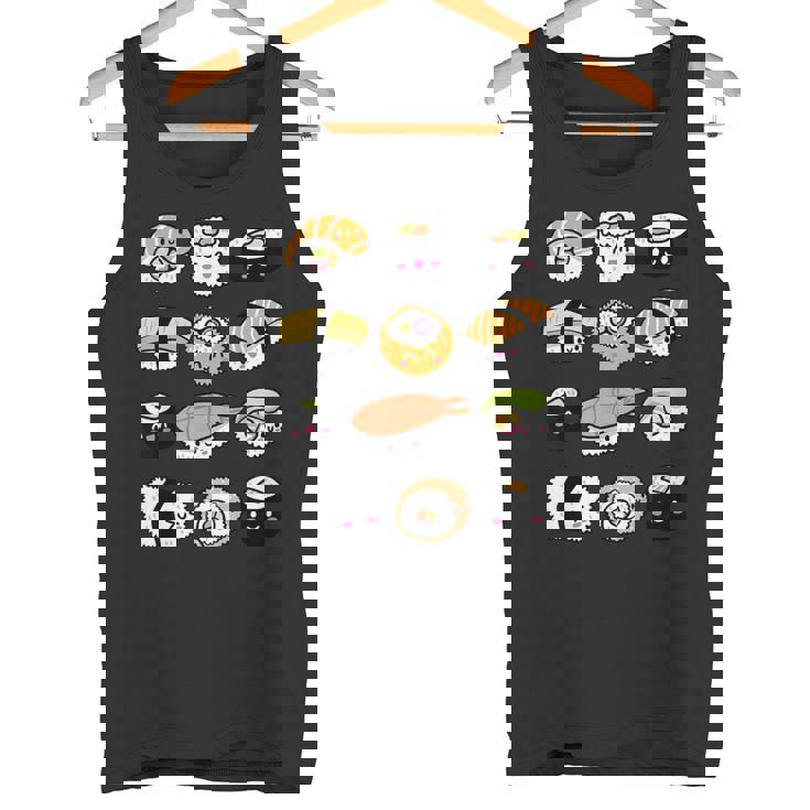 かわいいお寿司 タンクトップ