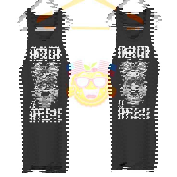 かわいいアメリカンアップルパイシャツ メンズ レディース キッズ タンクトップ