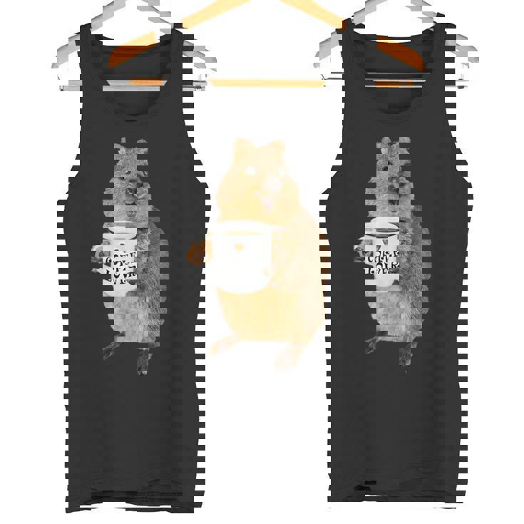 かわいいクオッカ コーヒーマグ ギフト タンクトップ