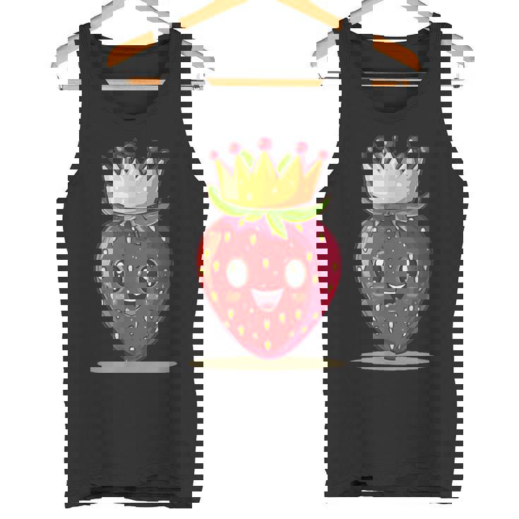 かわいいストロベリーロイヤルティで面白いタッチ。 タンクトップ